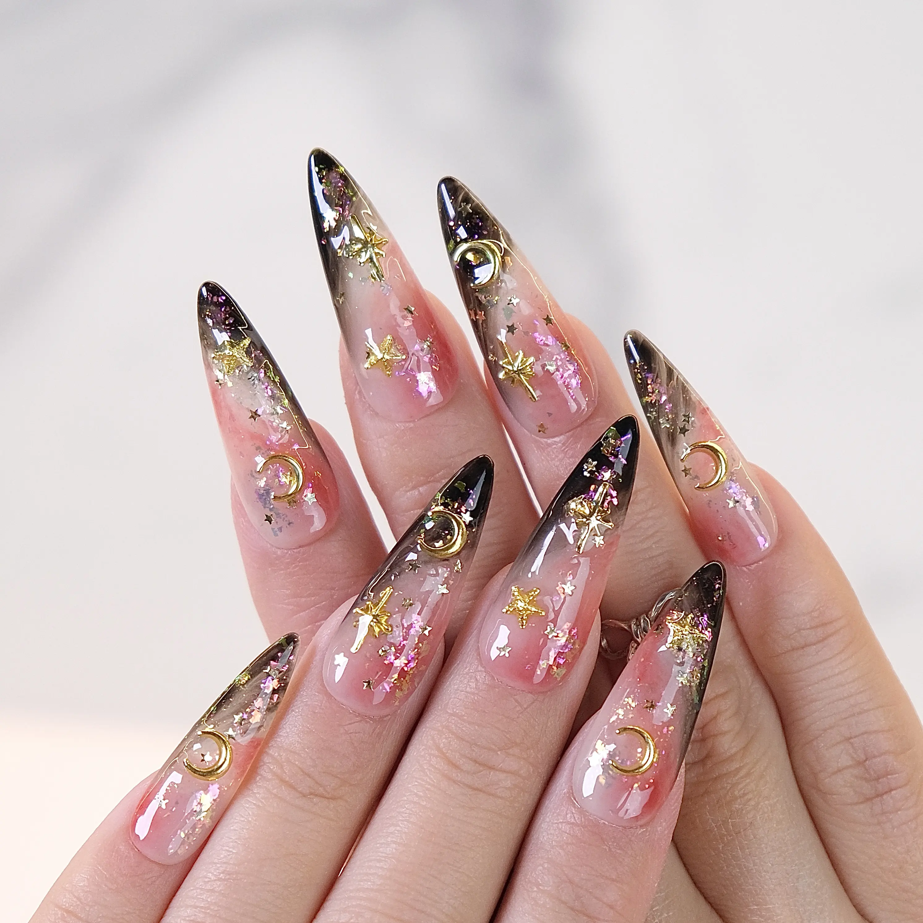 Tanghulu Nails/ Extra Long/ No.25-48 Acrylic Handmade Nails/ Long-lasting/ Premium press-on nails/ Reusable Luxury