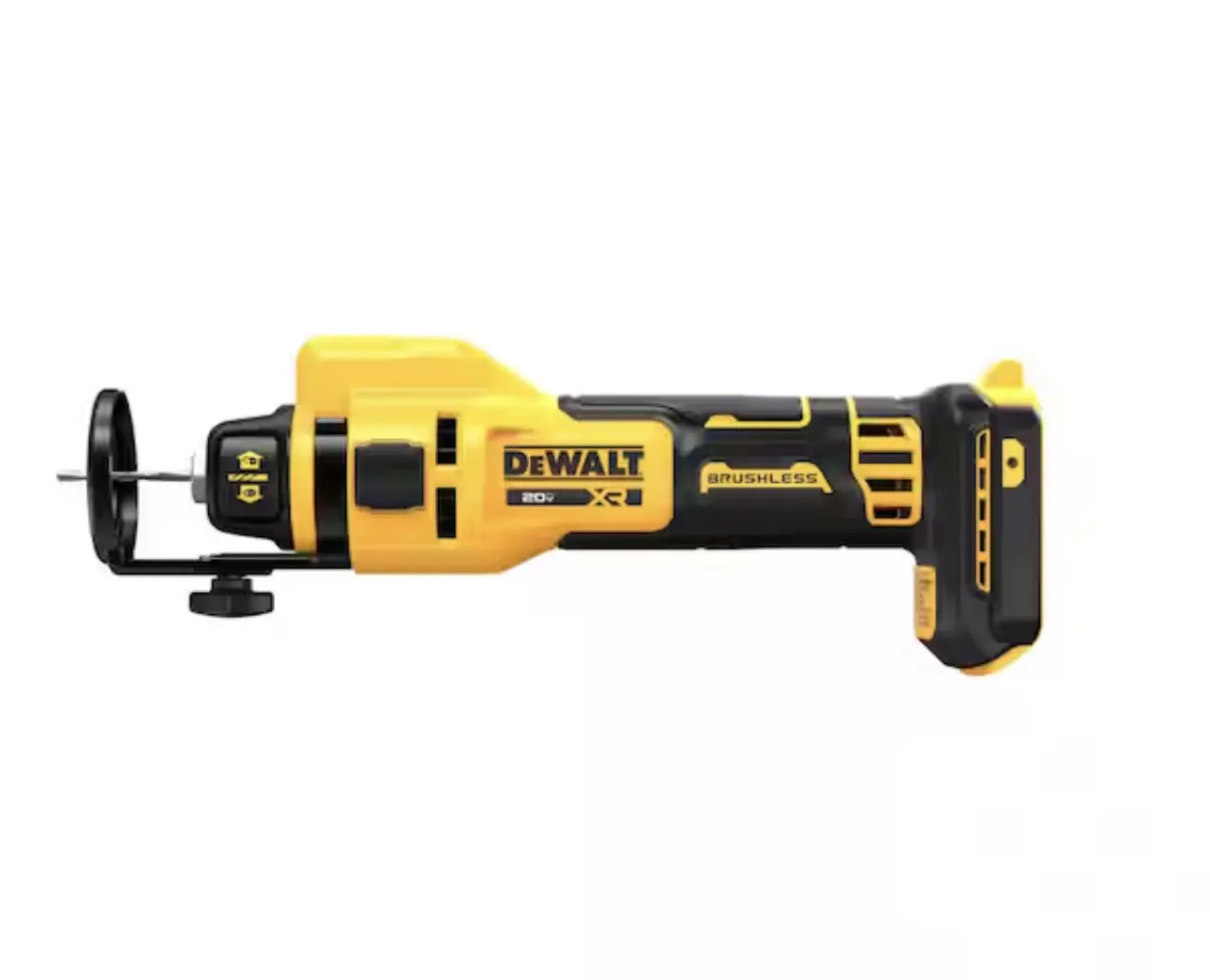 DEWALT XR 20V Lithium-Ion Cordless Rotary Drywall Cut-Out Tool (Tool Only)