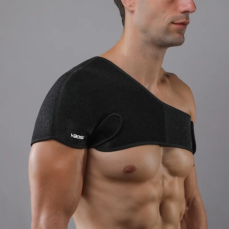Premium Fabric Unisex Adjustable Rotator Cuff Right Shoulder Support Brace, Sports & Daily Use, Comfortable Fit for Men & Women, Healthcare, Shoulder Reliever, Arm Sling Shoulder Immobilizer