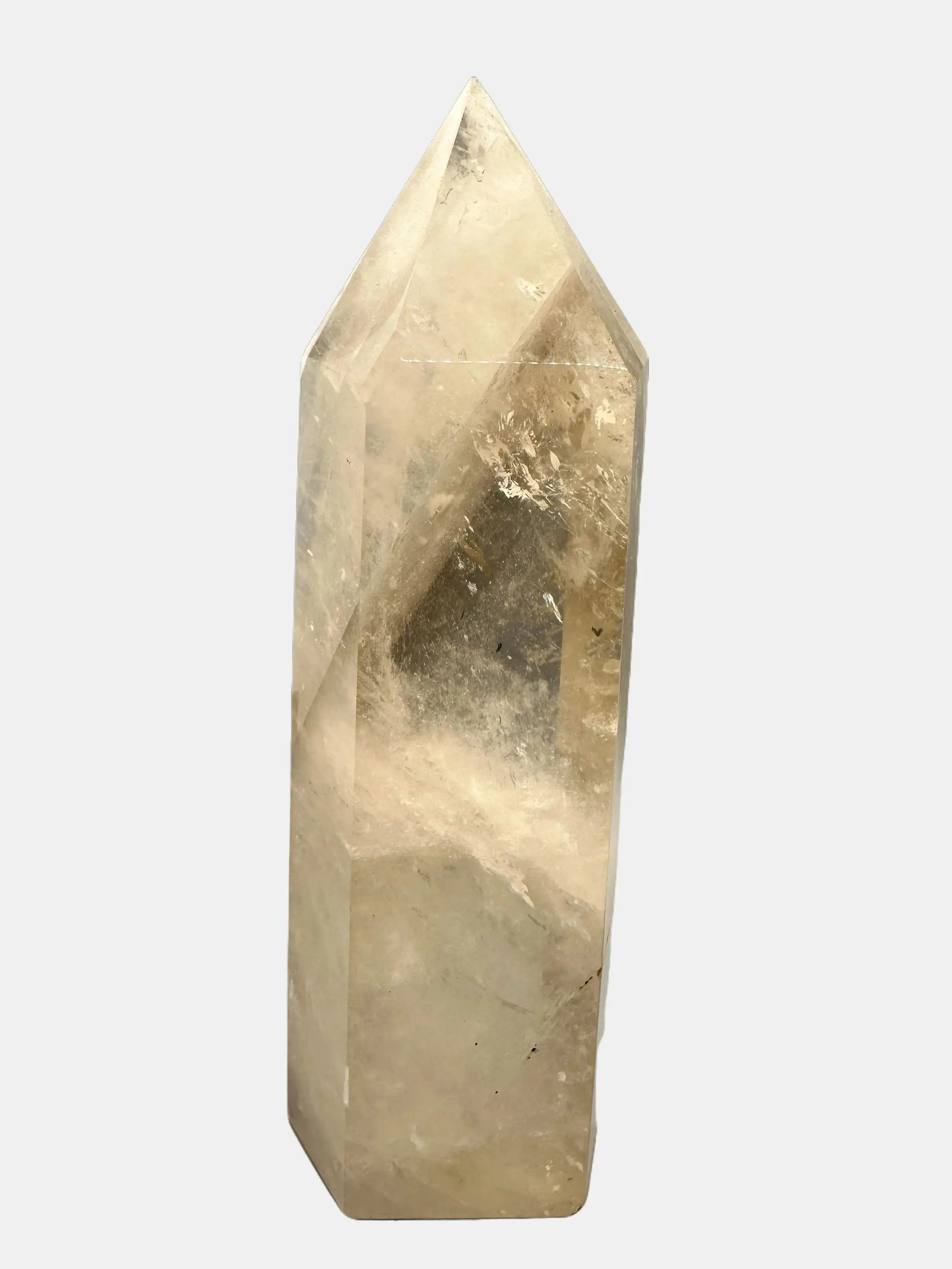 Clear Quartz Tower #2 Master Healer Crystal for Energy Deflection & Soul Cleansing Enhances Psychic Abilities
