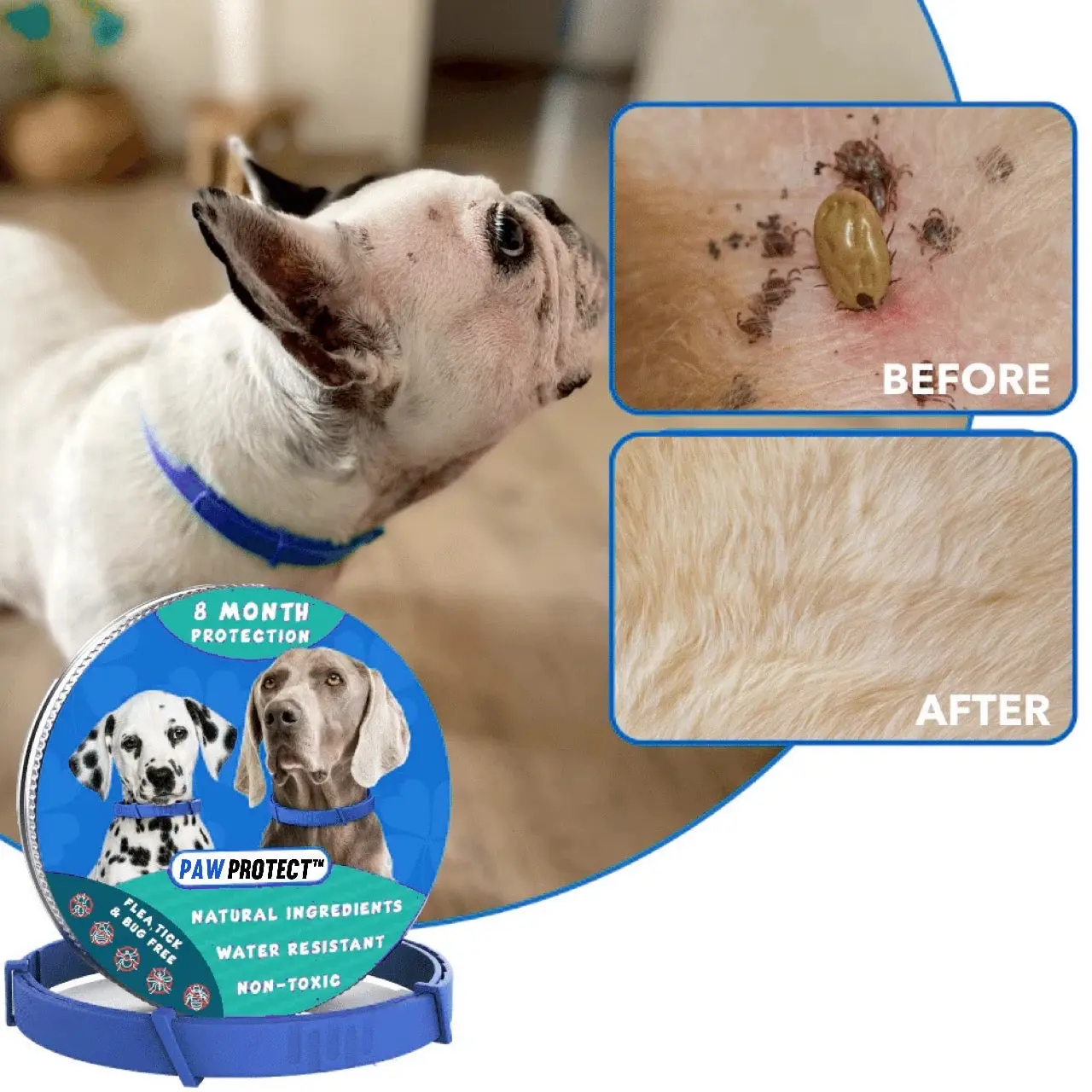 PawProtect™ 8 Months Flea And Tick Free PawProtect™ 8 Months Flea And Tick Free