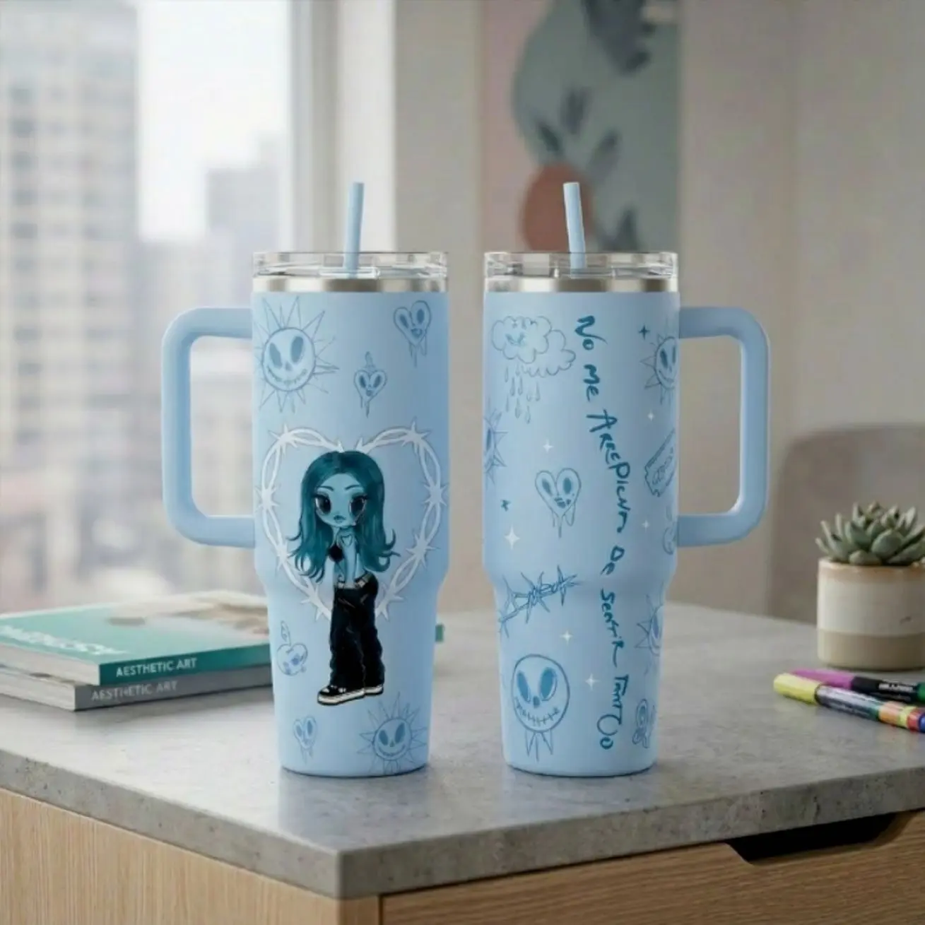 New Album No Me 2026 Tumbler 40oz 30oz 20oz, Limited Edition Collector Cup, La Bichota Latin Queen Stainless Steel Travel Mug, Insulated Bichotas Drinkware Gift, Latin Pop Concert Tour Merch, Cute Festival Summer Tumbler