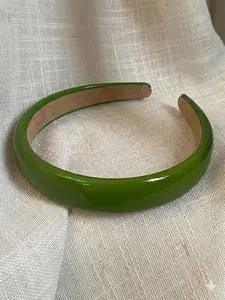 Retro PU Leather Headband, Non-Slip Wide Round Design for High Hairline, Ideal for Face Wash, Makeup, Everyday Use