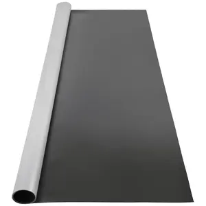 Dance Floor Roll 6.6 X 9.8 Ft, 0.06 In Thick PVC Vinyl Surface, Black And Grey Reversible Portable Non-Slip Dance Flooring For Ballet, Jazz, Hip Hop, Lyrical, Pop, Contemporary Dance, Studio Stage And Rehearsal