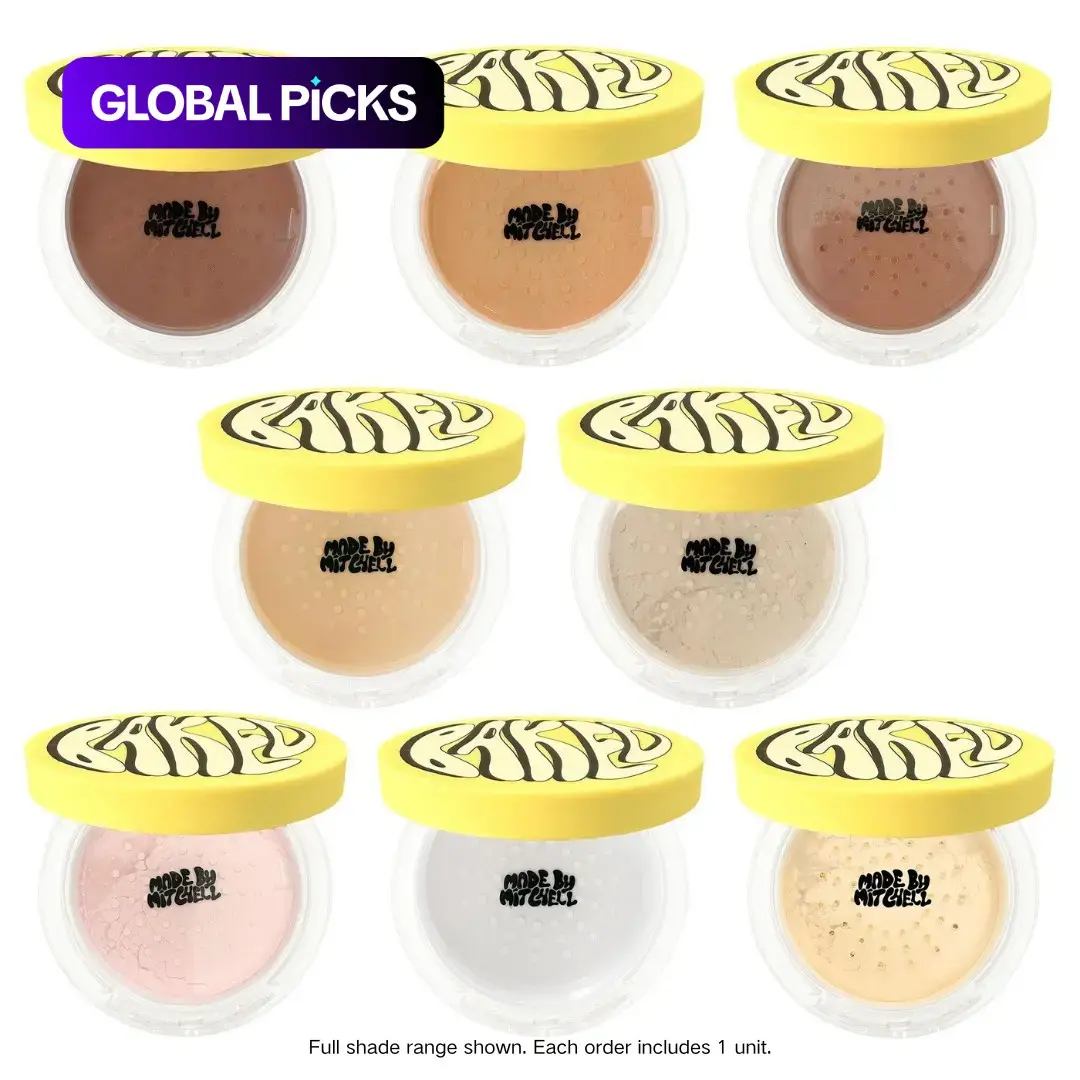 BAKED LOOSE SETTING POWDER- MADE BY MITCHELL Finishing Powder Makeup Setting Powder