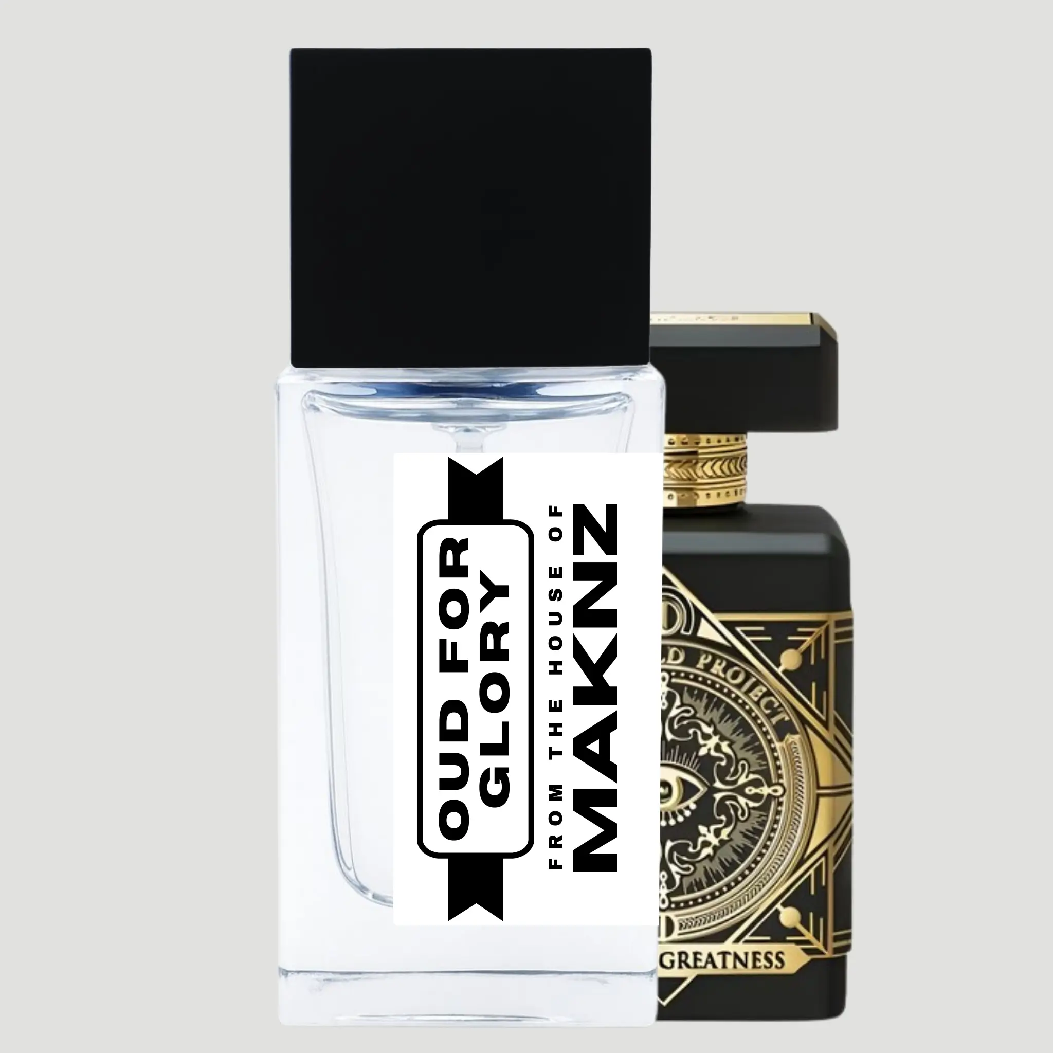MAKNZ Oud For Glory Unisex Fragrance - warm spicy, fresh spicy, oud, lavender, patchouli, metallic, musky, leather, woody, earthy