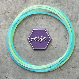 "3rd Rock From The Sun” / Silicone Stacking Bracelets / Holiday Collection Stack - Earth Day / Multi-Colored