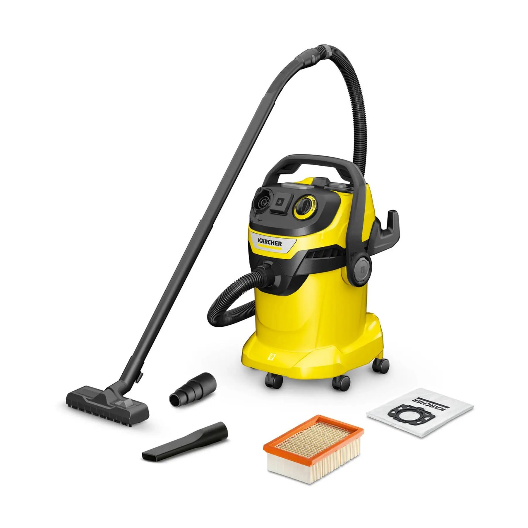 Karcher WD5P Wet-Dry Shop Vacuum & Blower withttachments Karcher WD5P Wet-Dry Shop Vacuum & Blower withttachments