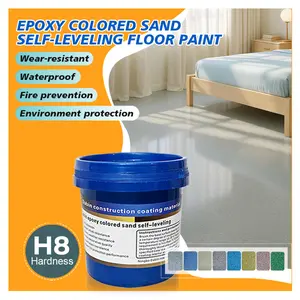 One-coat Epoxy Flooring Paint, self-leveling, impact-resistant, wear-resistant