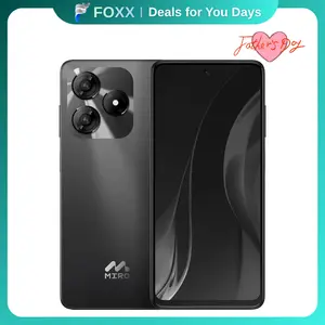 【C1】MIRO Selfie & Stream Camera Phone – Dual 50MP Front & Back Cameras, 5000mAh Battery, 12GB RAM + 128GB Storage, Android 14, Unlocked Dual SIM – Perfect for Vlogging, Live Streaming, Travel, Social Media & Daily Use, Ideal Gift for Content Creators