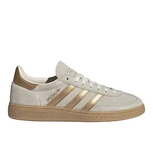 adidas Womens Handball Spezial Lace Up Sneakers Shoes Casual - Off White adidas Womens Handball Spezial Lace Up Sneakers Shoes Casual - Off White