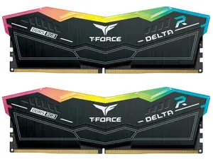 Team T-Force Delta RGB 32GB (2 x 16GB) 288-Pin PC RAM DDR5 6400 (PC5 51200) Desktop Memory Model FF4D532G6400HC32ADC01