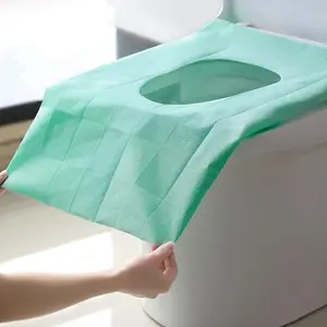 Disposable Toilet Seat Cover, 20/30/50pcs Disposable Toilet Seat Covers, Pastel Toilet Seat Protector for Home Bathroom, Hotel & Salon, Restroom Bathroom Accessory & Toilet Lid Cover, Home Goods, Toilet Accessories Cover