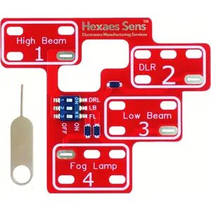 Customizable 6 high Mod & 8 high Mod for 2003-2007 Chevy Silverado & Sierra 1500/2500/3500 Classic |   Low Beams DRL Fog Lights Stay On with High Beams |   Plug & Play Installation