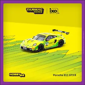 Tarmac Works 1:64 Porsche 911 GT3 R – Yellow – Hobby64