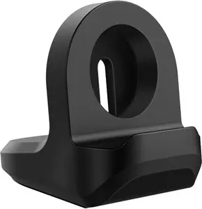 Stand for Samsung Galaxy Watch 4/Watch 4 Classic/Watch 3 41mm 45mm/Active 2 40mm 44mm,Non-Slip Silicone Charging Dock Holder,Charger Bracket with Integrated Cable Management Slot (No Charger Cable) Compact Wearable