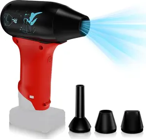 Jet Dry Mini Blower, Jet Fan 130000 RPM 3 Adjustable Wind Speeds Compatible with Milwaukee M-12 12V Lithium Battery, Super Jet Fan Blower for Drying, Cleaning (Battery not Included)
