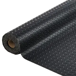 Heavy-Duty Diamond Plate PVC Garage Floor Mat – 2.8mm Thick Non-Slip Roll – Versatile Floor Protection for Cars, Trailers, SUVs, Warehouses & Gyms – Perfect for Parking & Workshop Use – Multiple Sizes Available