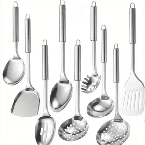 9 Pcs Stainless Steel Kitchen Gadgets Set | Premium Cooking Utensils for Everyday Use – Easy to Clean，with for Christmas, Halloween, Easter, Hanukkah, Thanksgiving