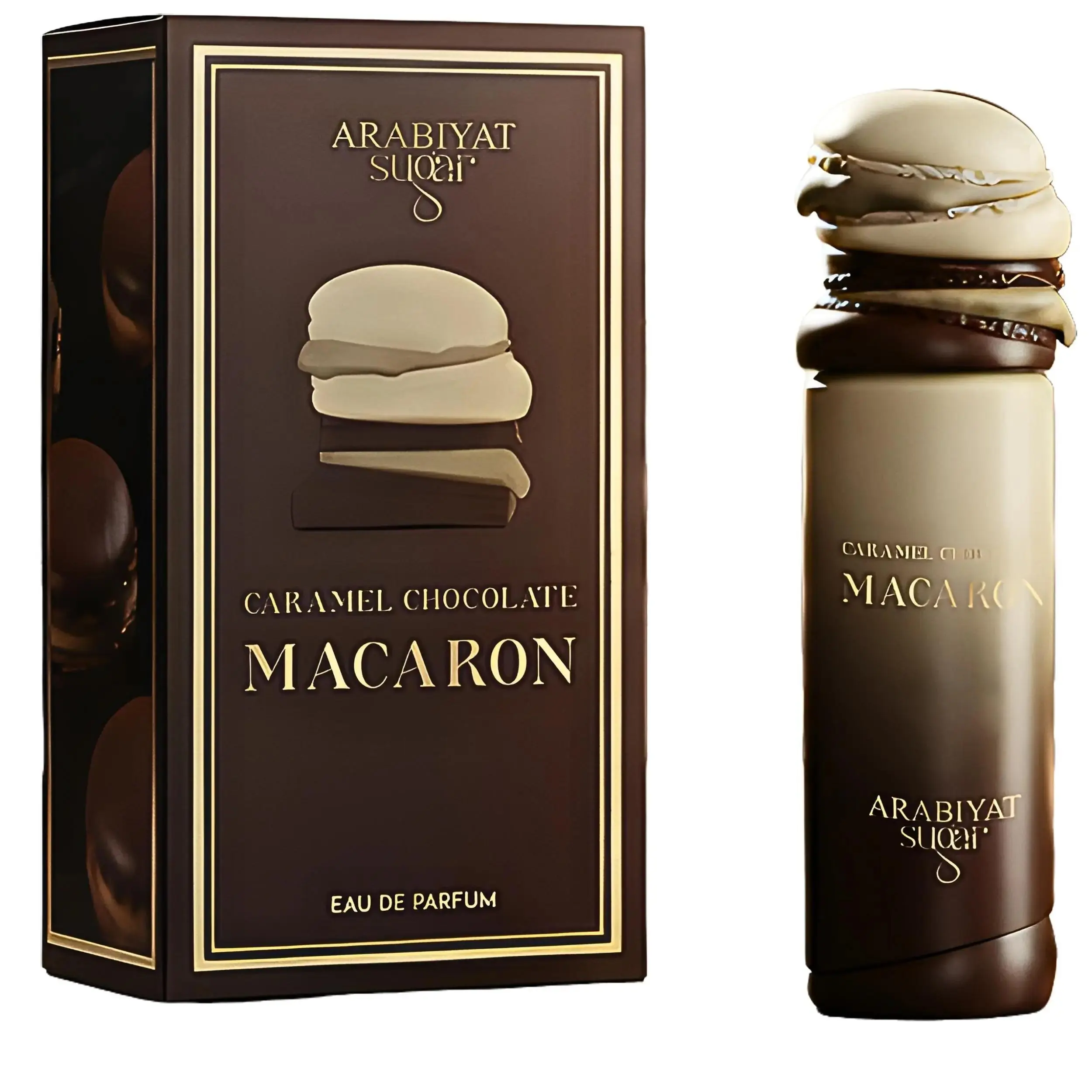 Arabiyat Sugar Caramel Eau de Parfum, Long-lasting Vanilla Scents with an Amber Musky Base, Unisex Fragrances for Daily Wear, 3.4 fl.oz