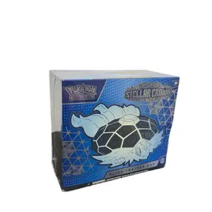 Pokemon Stellar Crown Elite Trainer Box - Original Packaging with Blue and Black Design