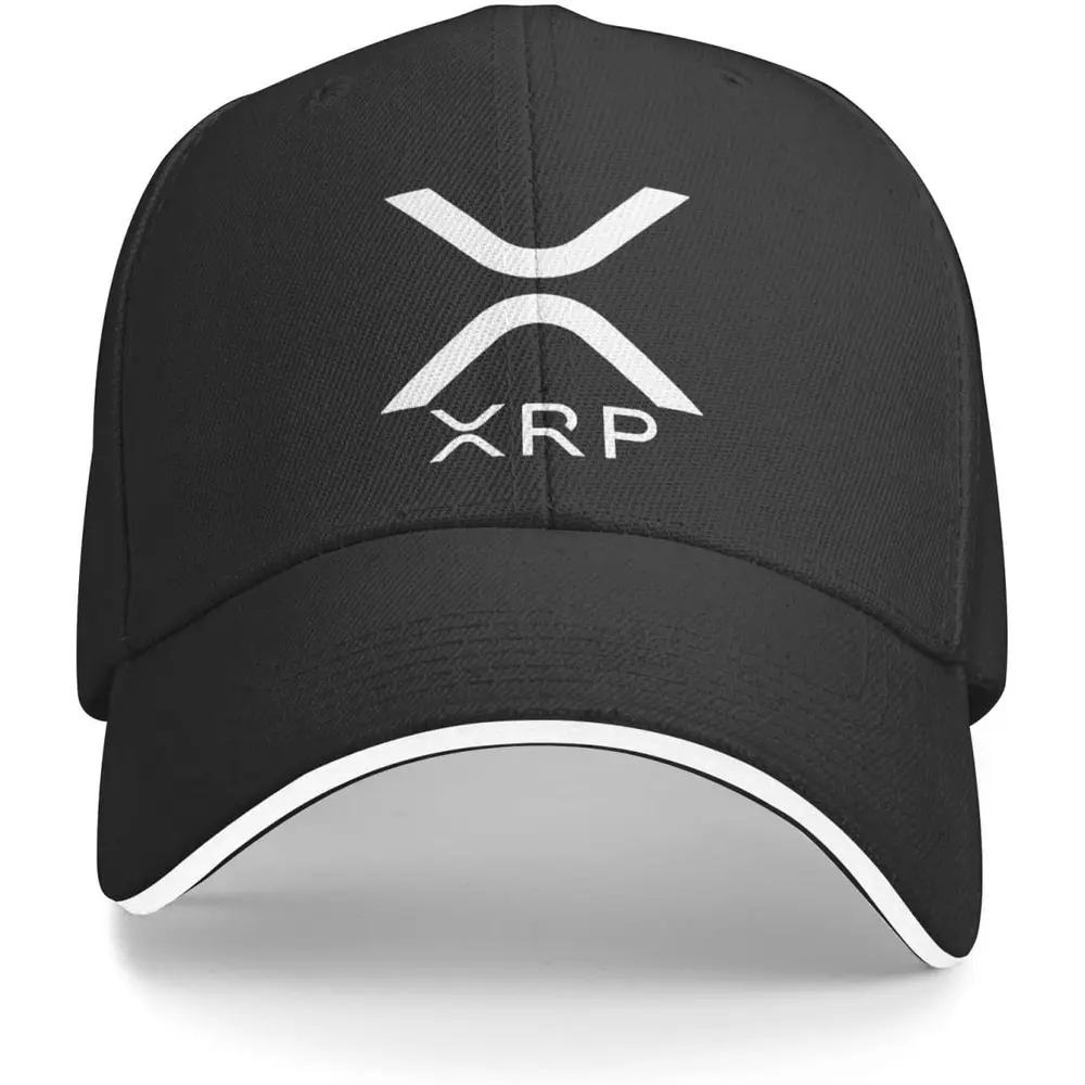 Xrp Ripple Unisex Baseball Cap Adjustable Snapback Hats Dad Hat Trucker Hat Sandwich Cap