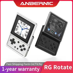 Anbernic RG Rotate Handheld Game Console 3.5" IPS Rotating Screen RGRotate Android Aluminum Alloy 2000 mAh Retro Portable Games Player Gifts