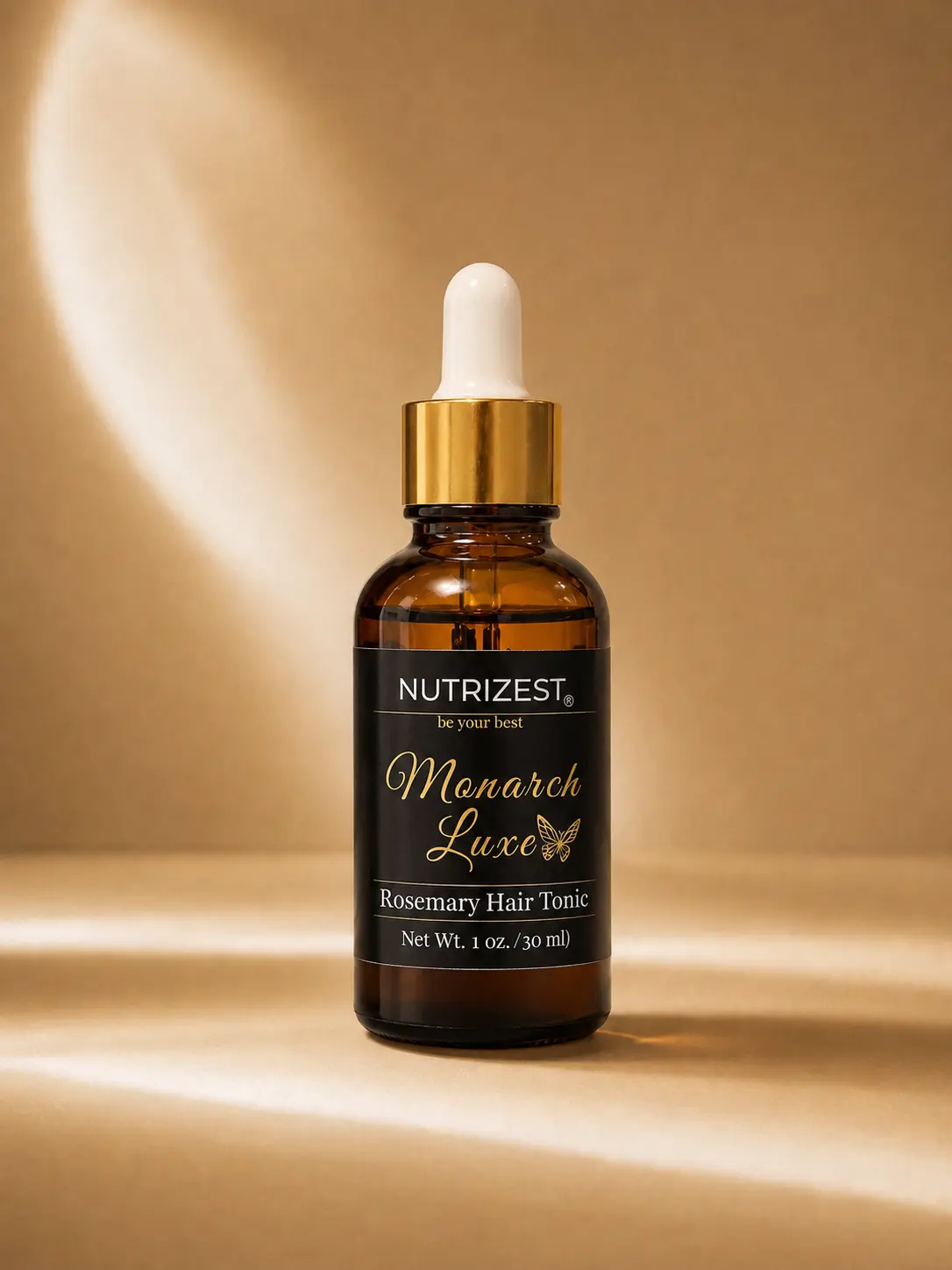 Natural Rosemary Hair Oil for Scalp Care, Root Nourishment & Volume
