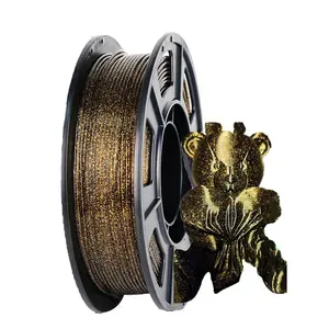 Dark Flash Point Effect Pla Filament 1.75mm Multi-Color Sparkle Texture, High Precision ±0.02mm for Stunning 3D Prints