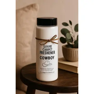 The Thing Barn Cowboy Luxury Upholstery and Carpet Freshener 6oz Eucalyptus Scented Room Perfume for Leather Cleaner