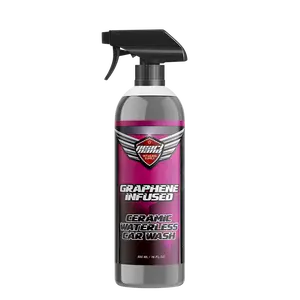 Pearl Nano Graphene-Infused Waterless Car Wash Spray - 16 oz. Ultra Hydrophobic Quick Detailer & Ceramic Coating Maintenance