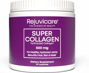 Super Collagen Capsules for Beauty, Healthy Joints, Hair, Skin, & Nails, 90 Servings, Multi, (N8745)