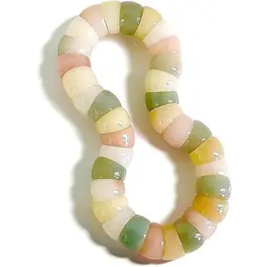 Serelune Jewelry B Fidget Bracelet Natural Bodhi Seeds Beaded Bracelets Zen Fidget Stretch Bracelets Alleviate Anxiety Stress Protection Healing Bodhi Jewelry Gifts for Women Men