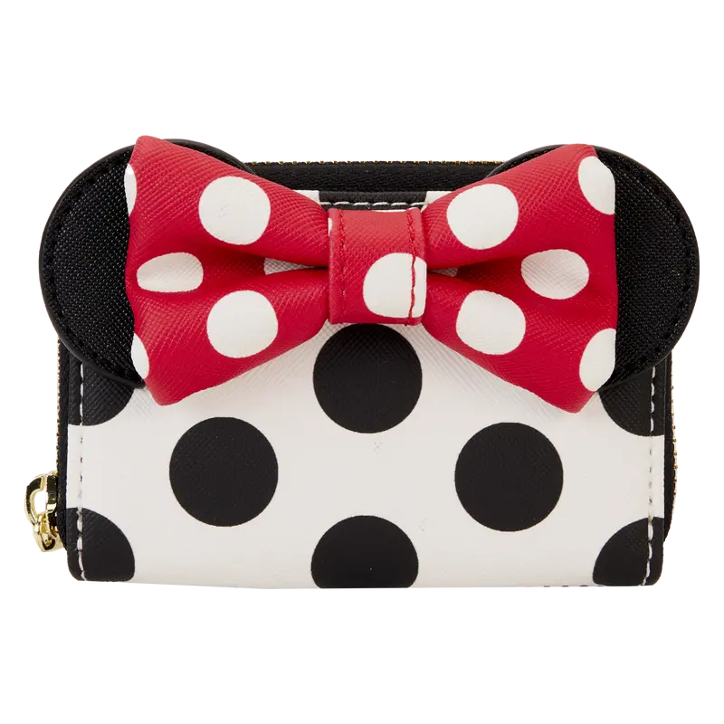 Minnie Mouse Rocks the Dots Classic Accordian Zip Around Wallet