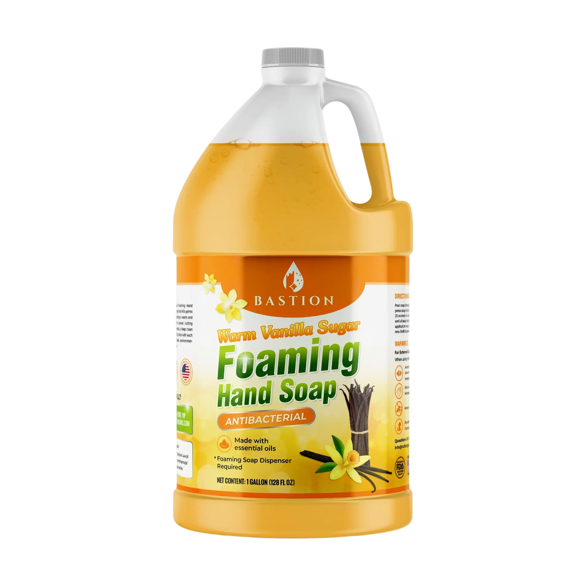 Warm Vanilla Sugar Foaming Antibacterial Hand Soap Gallon