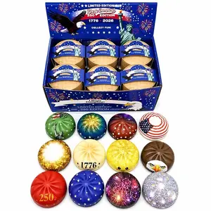 Slow Riser Spongy Squishy MYSTERY USA 250Year | HOT | Trendy expressive dumpling squishy rise kid party gift