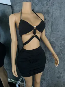 Midnight Muse Cut-Out Dress