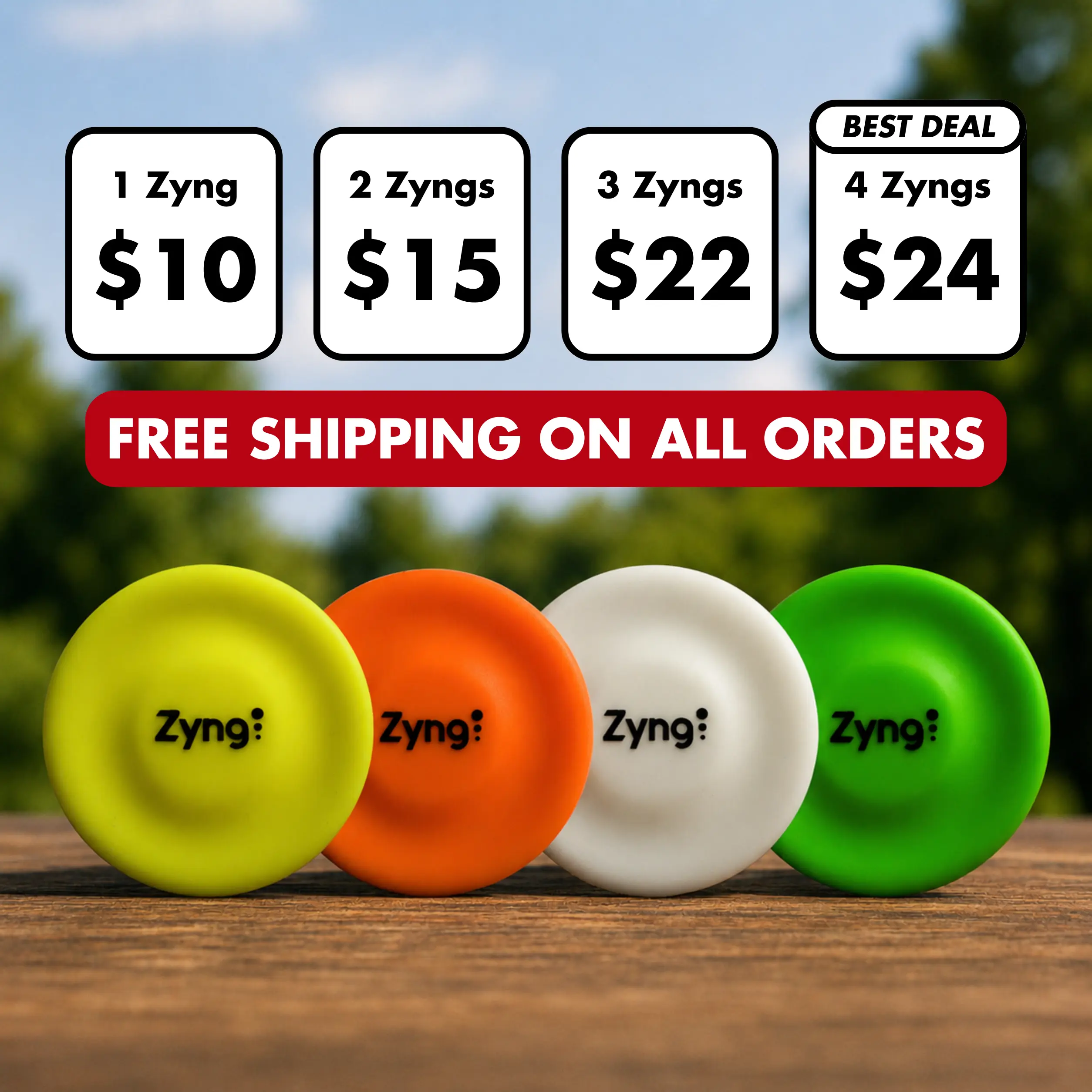 Zyng - Mini Flying Disc