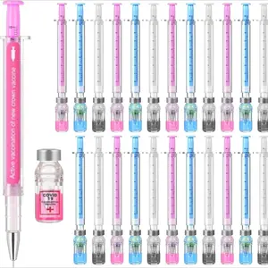 24pcs Nurse Injection Pens, Medical Theme Jelly Pens, Office Party Gifts (, Blue, ), Perfect for Nurses & Healthcare Professionals