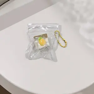 Soft Cute Strawberry Grape Pineapple Fruit Ice Cube Squeeze Toys - Summer Party Prank, Easter Halloween Christmas Gift Bag Fillers, Classroom Rewards, Best Holiday Gift