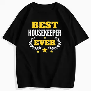 Funny Best Butler Award T-Shirt – Unisex Cotton Tee with Bold Yellow Text