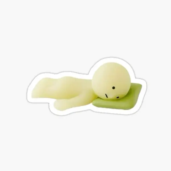 Sleepy smiski Sticker - Cute Sticker - Waterproof Sticker - Bumper Sticker 3x3 inch - Vinyl Sticker Decal for Car Laptop Wall Window Water Bottles