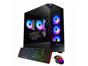 iBUYPOWER Element Gaming PC Desktop  EBA5R96XT02 AMD Ryzen 5 8400F 16GB DDR5 1TB NVMe SSD AMD Radeon RX 9060 XT