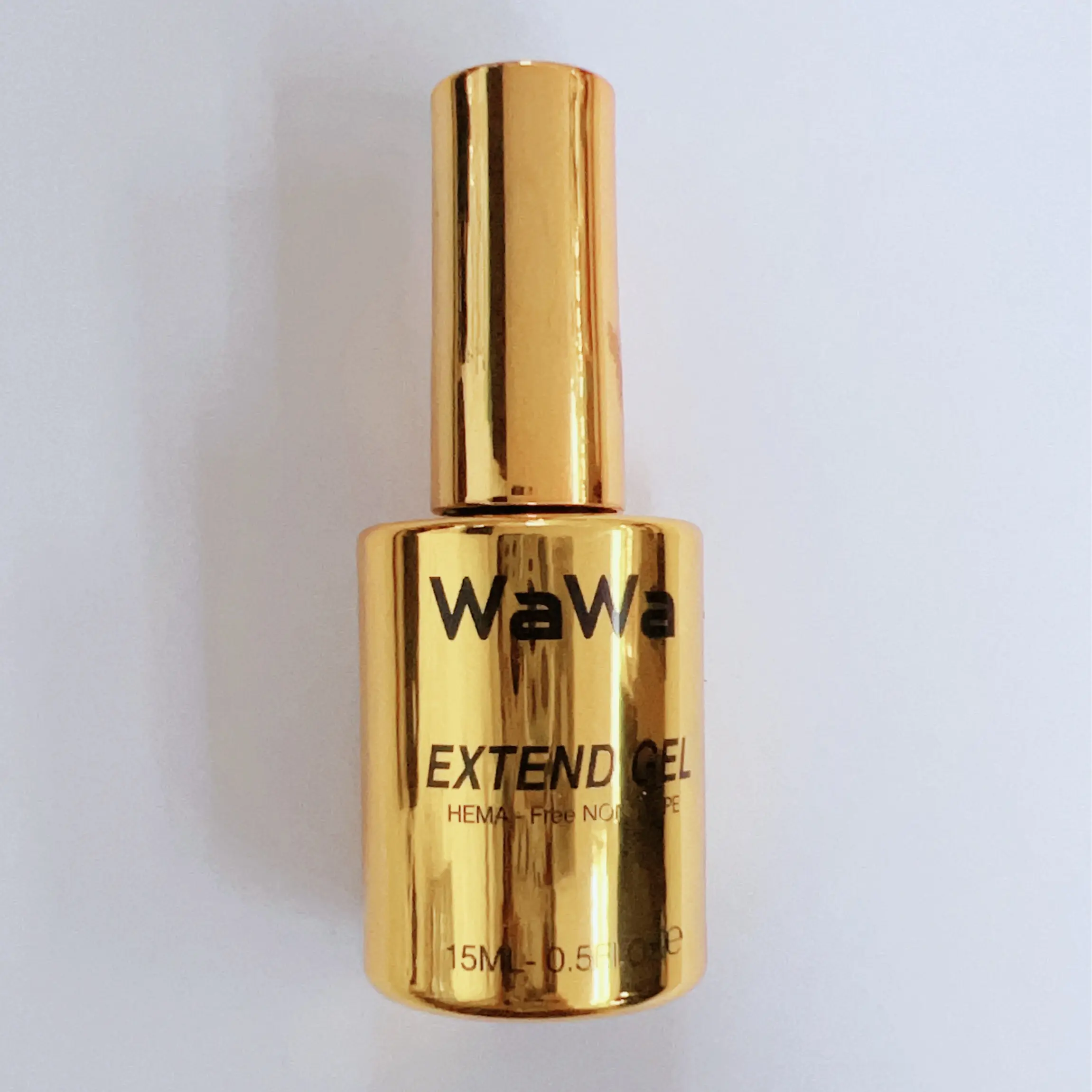 WAWA Extend Gel, Professional Soft Tips Adhesive Gel for Long-Lasting Nail Extensions, 0.5 Fl Oz