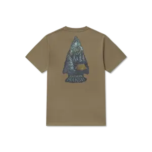 Youth Camping Arrowhead Tee