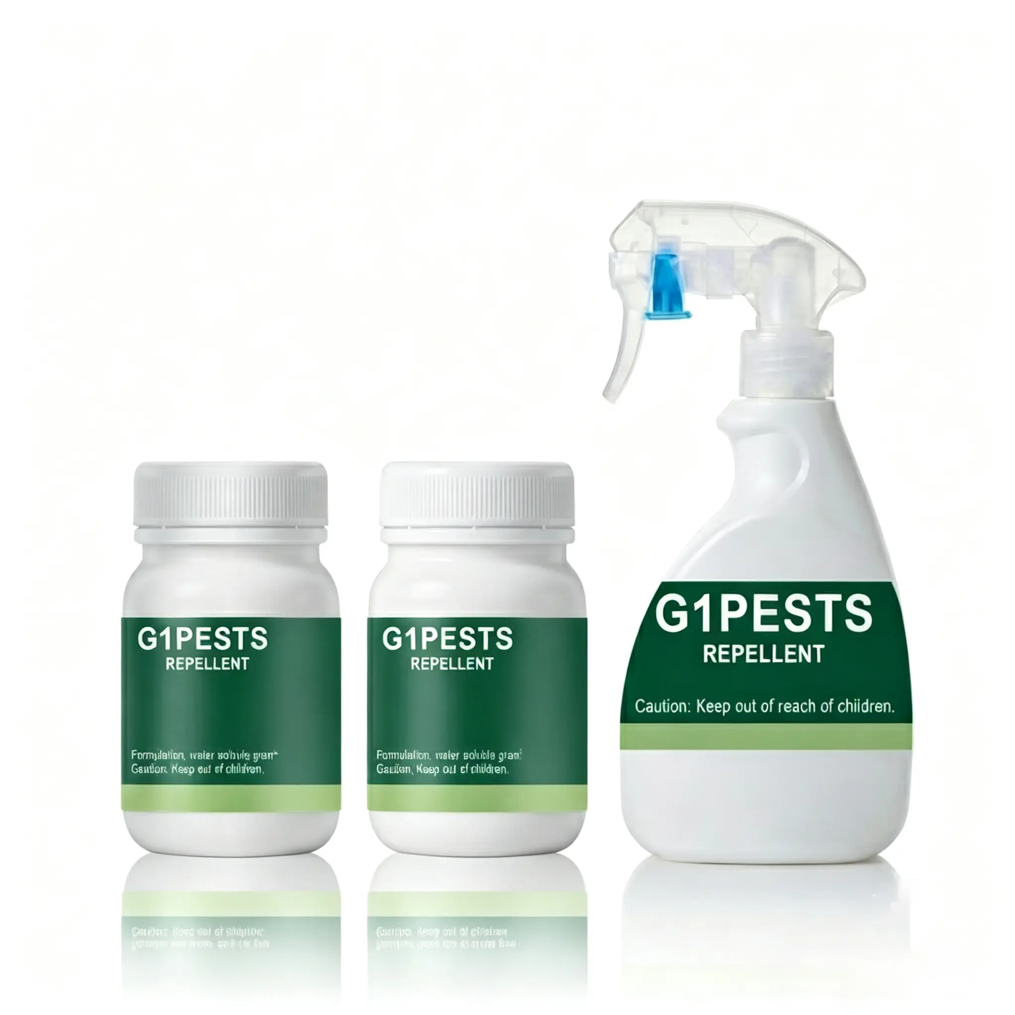 Pet-Safe Household Pest Prevention Kit - Powdered Concentrate Makes 1 Gal Repellent Spray, Indoor-Outdoor Insect Control for Roaches, Ants, Spiders & 40+ Species