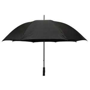 All Black 5 ft. Golf Umbrella - Versatile Design for Outdoor Use