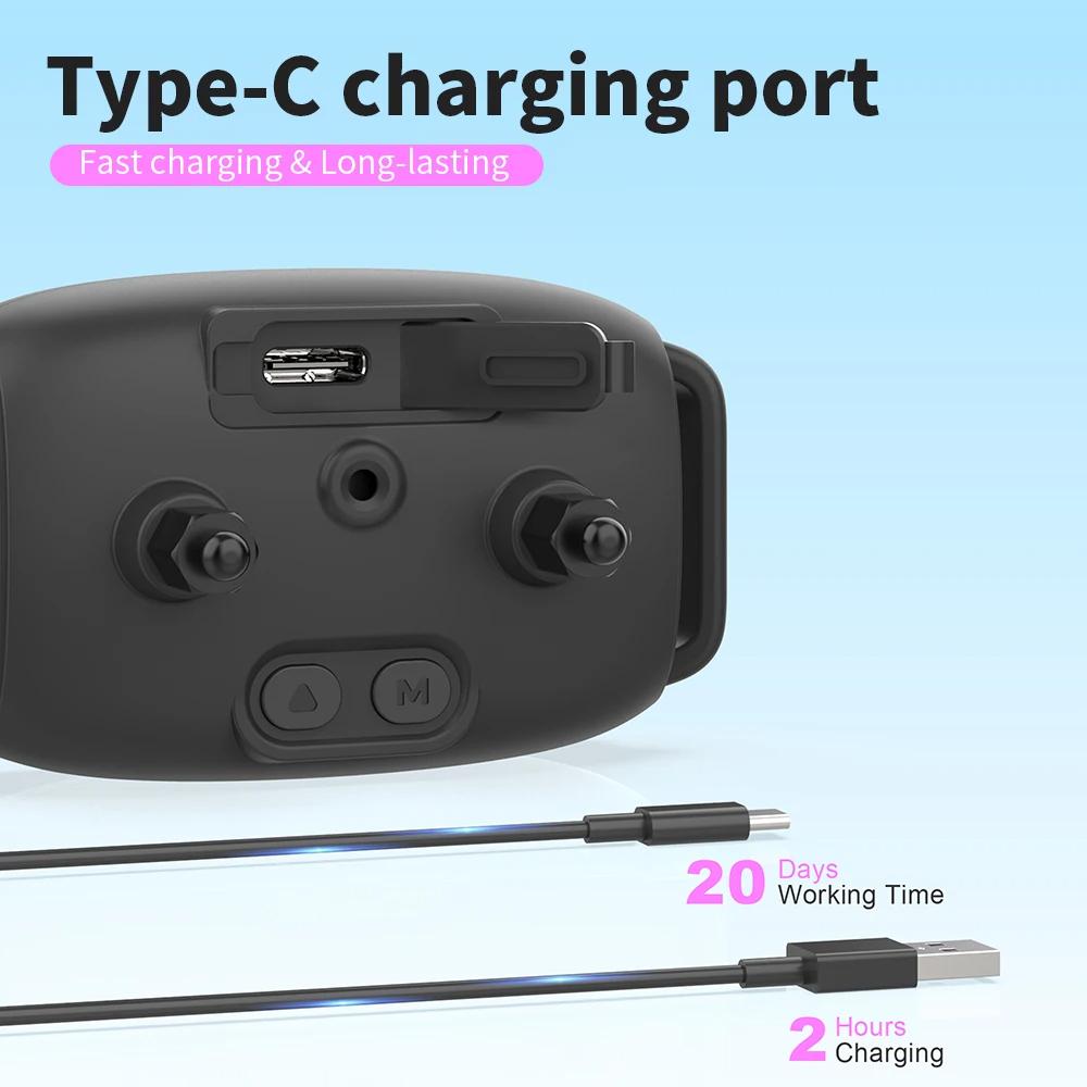 Smart Automatic Anti Barking Dog Collar Rechargeable Bark Stopper Stop Barking HD Digital Display IP67 Waterproof Collar For Dogs Pet Products