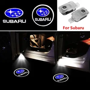 Subaru Car Door LED High Brightness Welcome Light, Logo Emblem Projection Lamp, Fits Subaru Legacy Llevorg Wrx Outback Xv Forester Ascent Exiga
