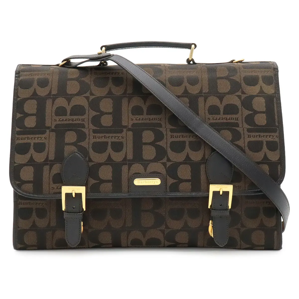 Pre-owned BURBERRY Nylon Tote Bags Canvas Briefcase